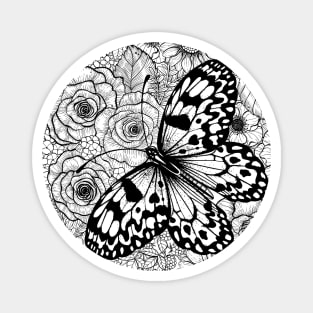 The paper kite garden Magnet